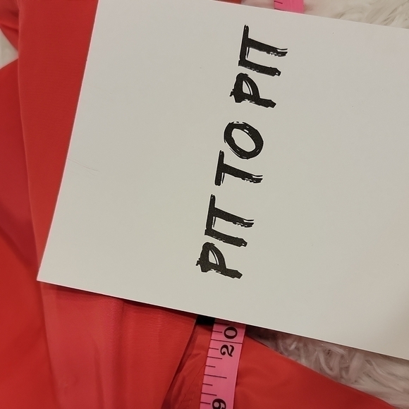 LANDS End Kids pink orange purple jacket coat with zip pockets size 14 - Picture 13 of 16